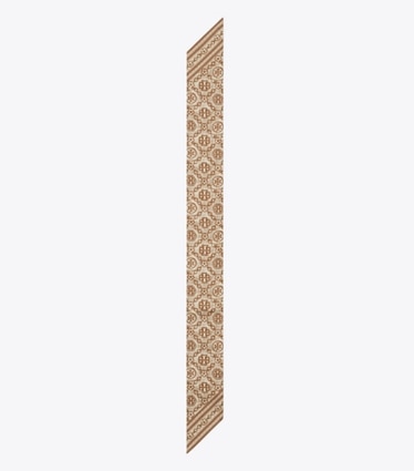 ラスト1点超貴重！大人気トリーバーチロゴスカーフ TORY BURCH（トリーバーチ） 新品・正規品 決算セール☆トリーバーチ