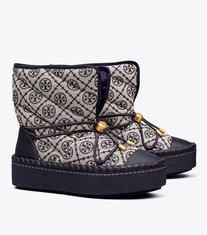 T Monogram Sleeping Bag Boot: Women's Shoes | Boots | Tory Burch UK