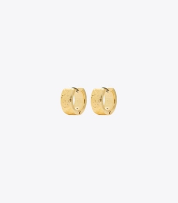 【TORY BURCH】KIRA ENAMEL HUGGIE EARRING ☆ダブルT ピアス ☆ kira-enamel-huggie-earrings-