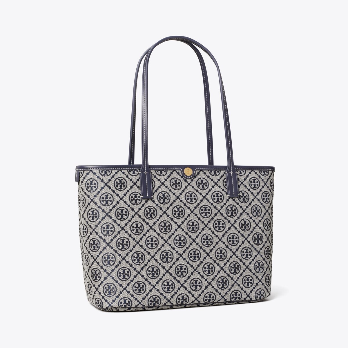T Monogram Small Zip Tote: Women's Handbags | Tote Bags | Tory