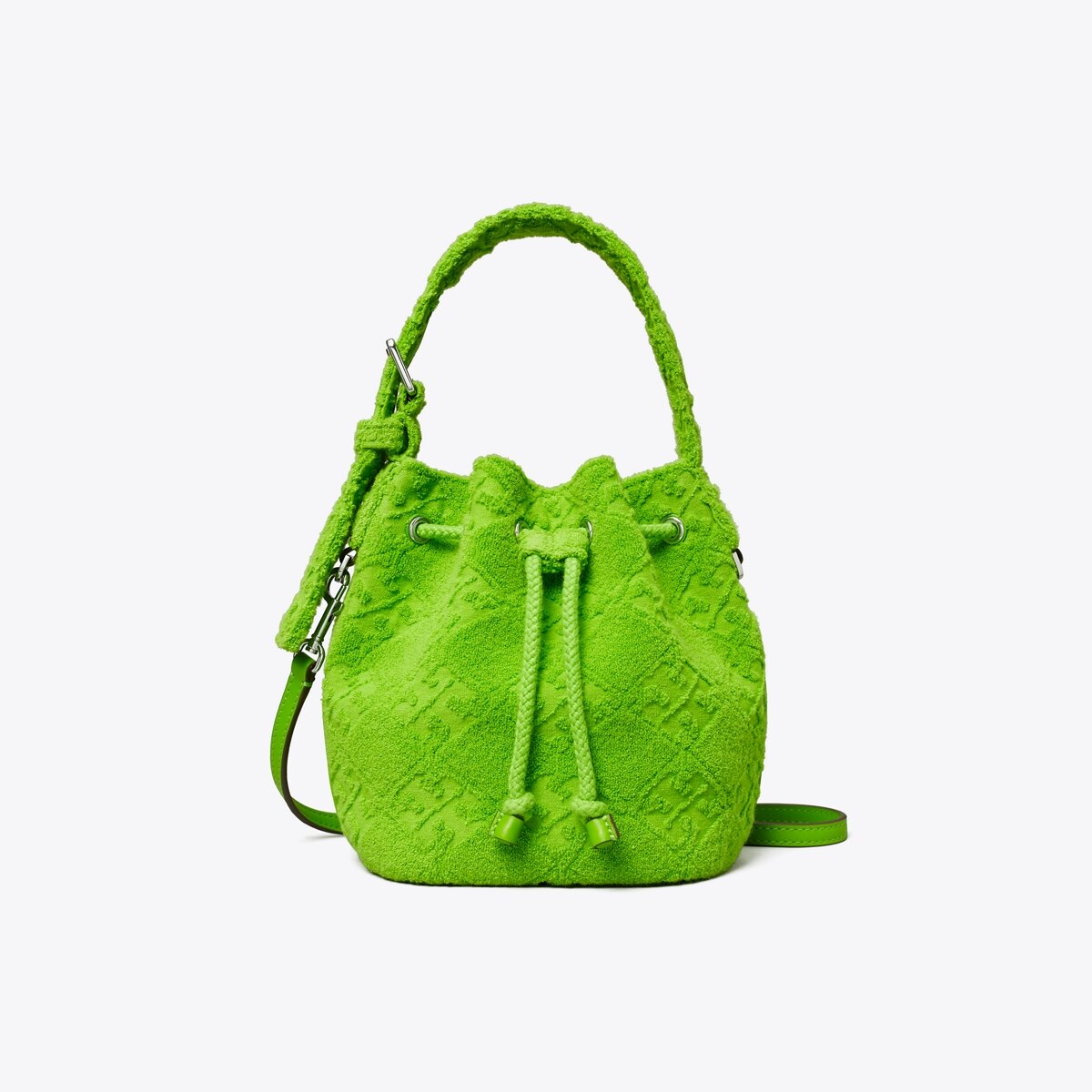 T Monogram Terry Mini Bucket Bag: Women's Designer Crossbody