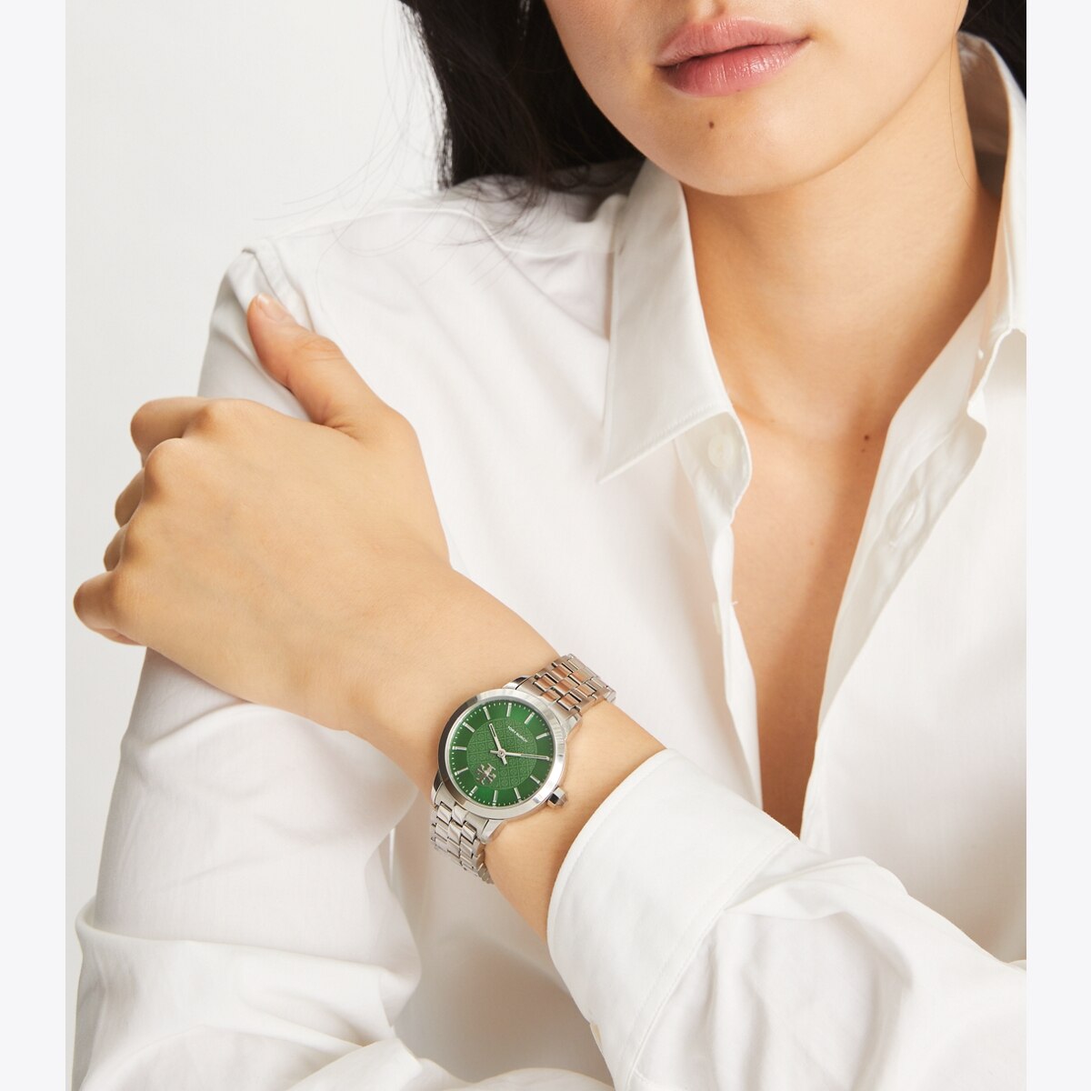 TORY BURCH グリーン 時計 美品 Amazon.co.jp: [トリーバーチ]TORY BURCH レディース ROBINSON