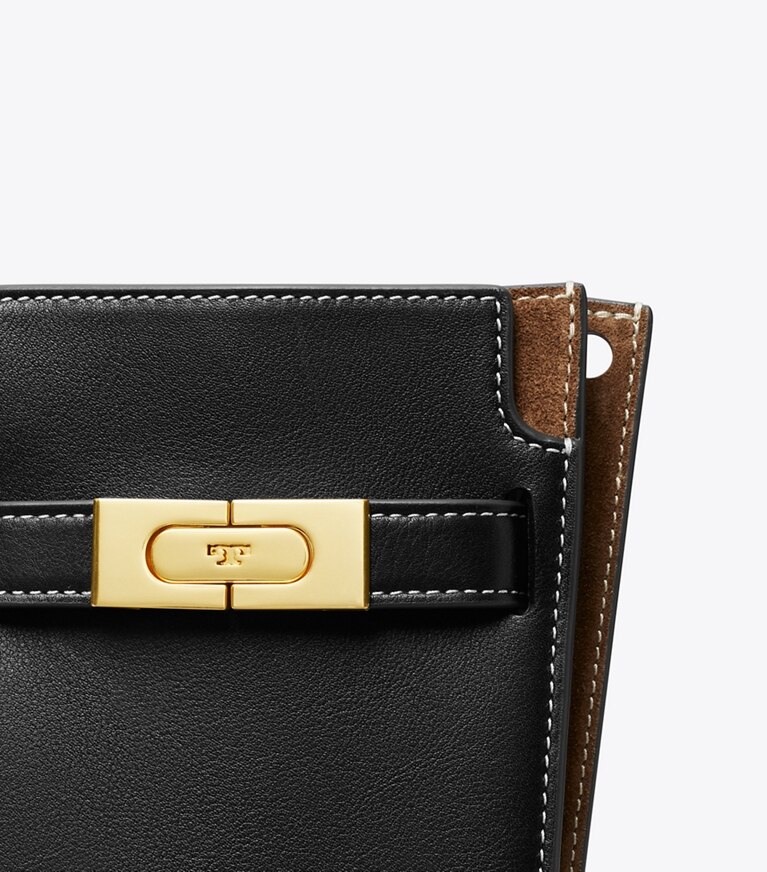 Tory Burch designer mini bags T Phone Crossbody in Black angle