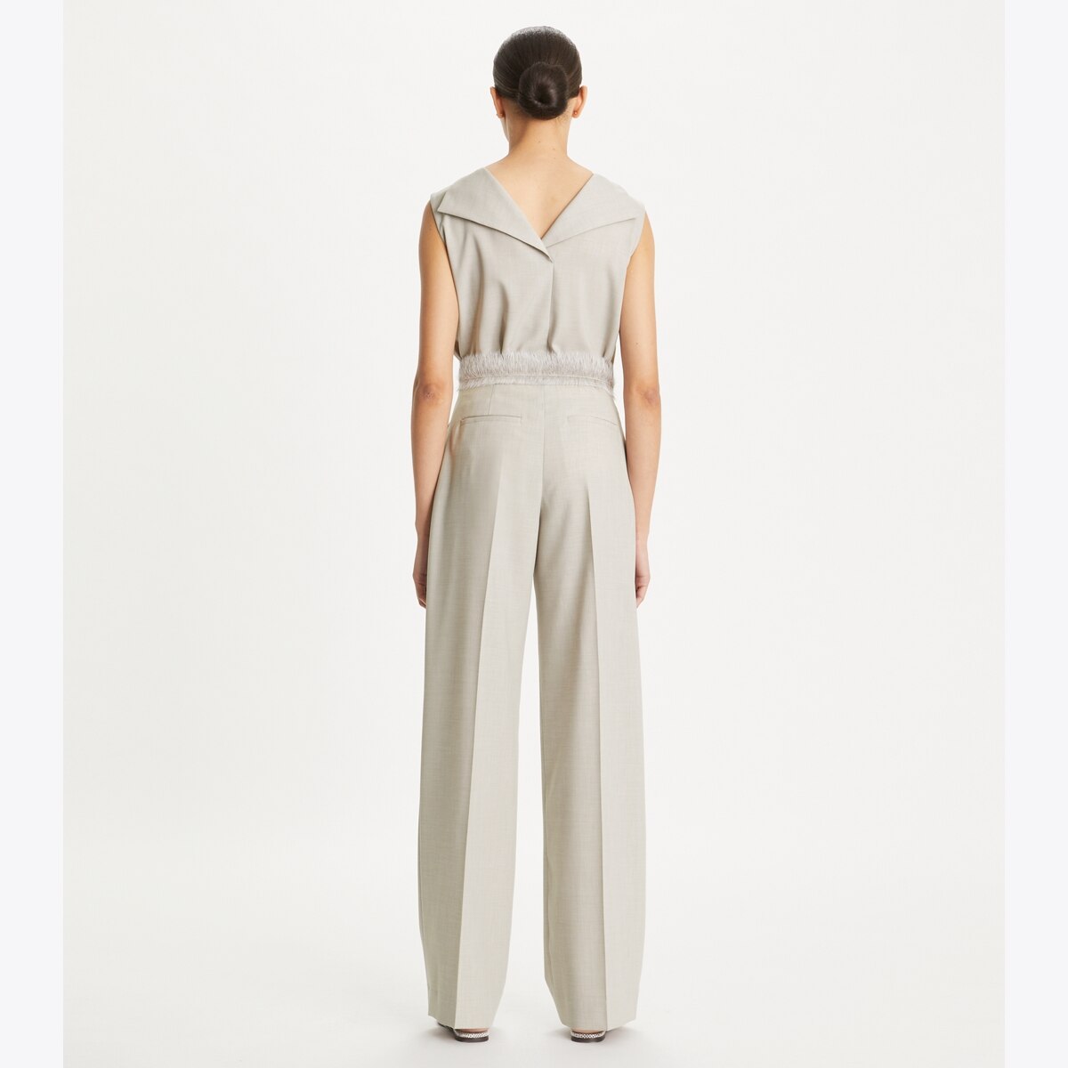 【送料&関税込】Tory Burch Mohair Pants Wool Pant: Women's Clothing | Bottoms | Tory Burch EU