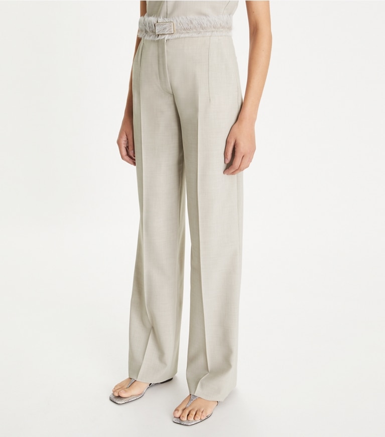 TORY BURCH Women Size 8 Grey Pants