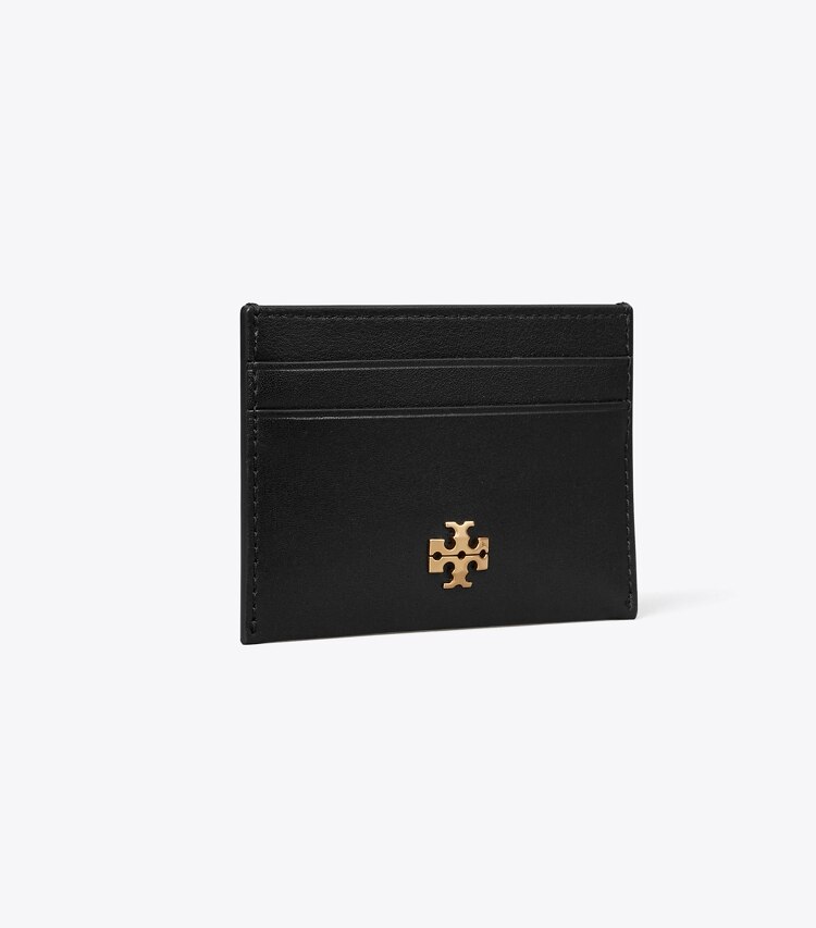 Tory Burch diseñador tarjeteros Tarjetero Charlie en Black ángulo
