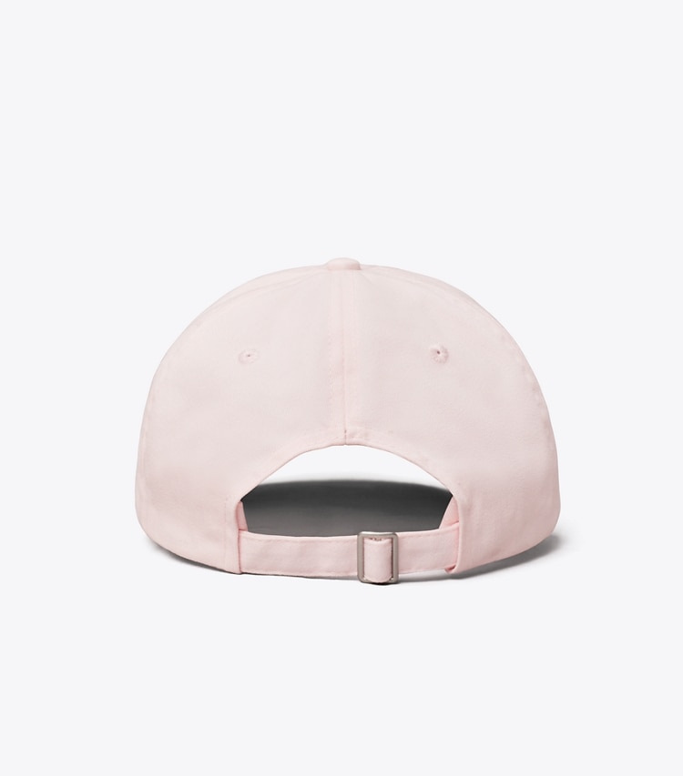 Tory Burch designer hats TB x BonBon Baseball Cap in BonBon Pink back