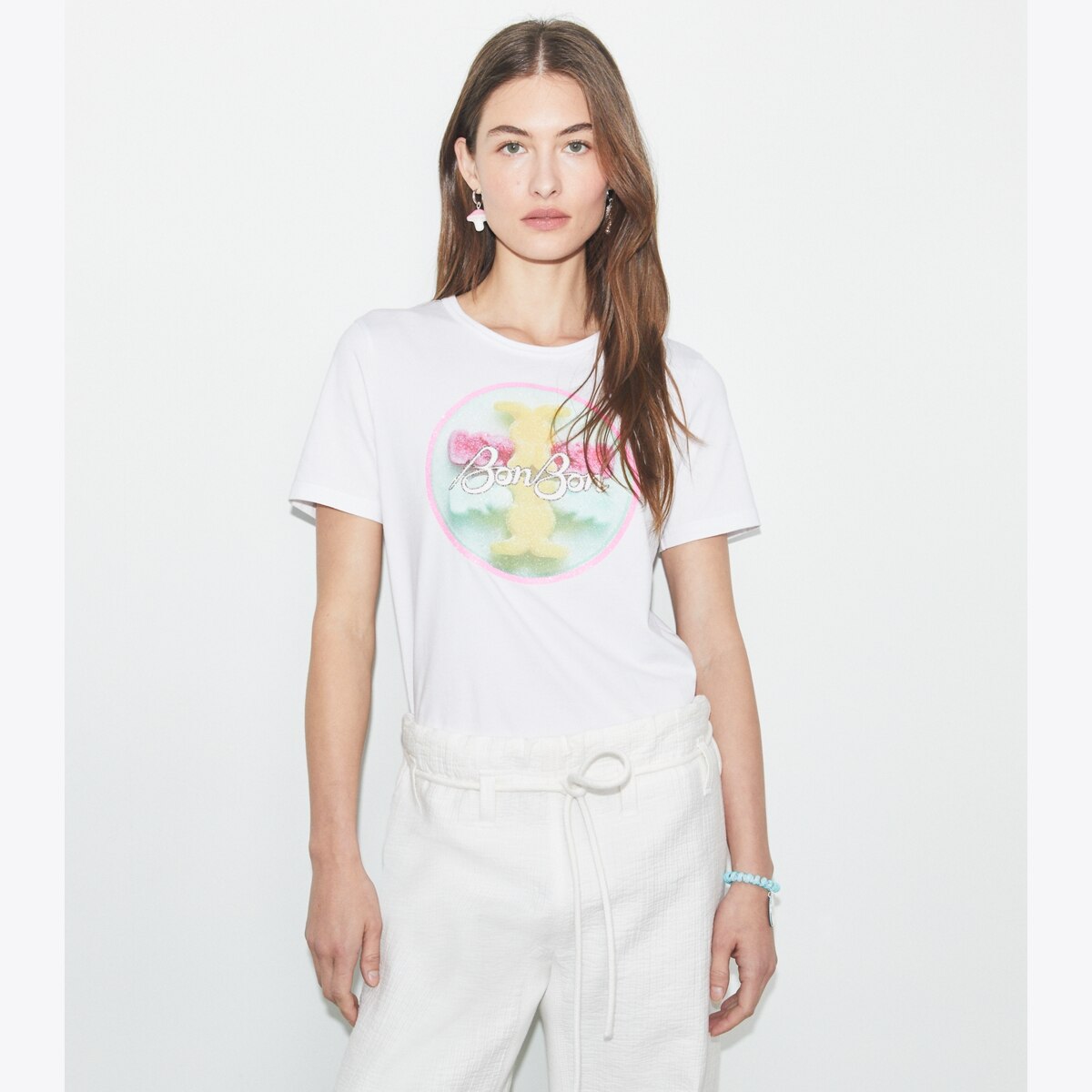 Logo tight t-shirts meltthelady メルトザレディ