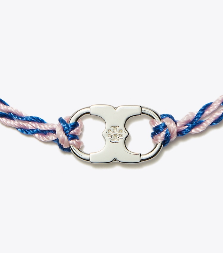 Tory Burch designer bracelets TB x BonBon Embrace Ambition Bracelet in BonBon Pink detail