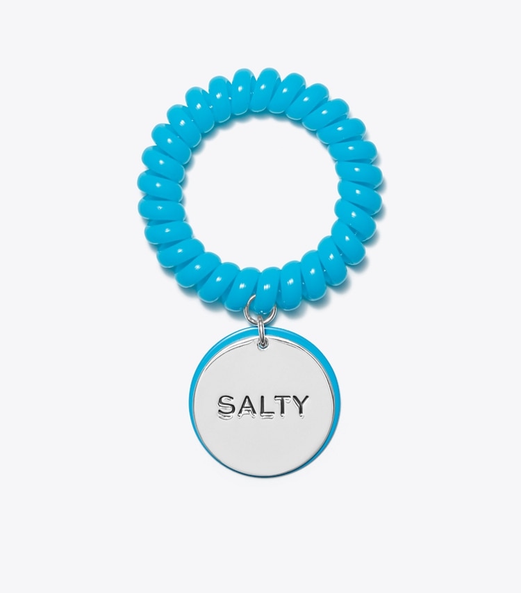 Tory Burch designer bracelets TB x BonBon Locker Room Bracelet in Cotton Candy front