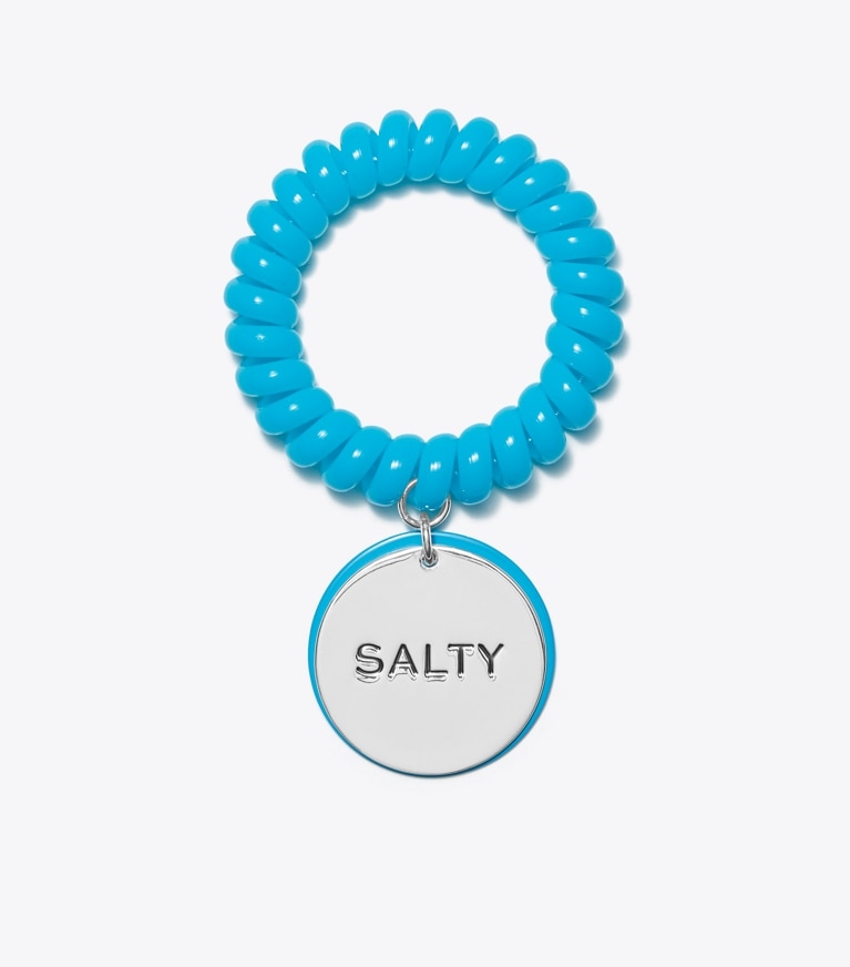 Tory Burch designer bracelets TB x BonBon Locker Room Bracelet in Cotton Candy front