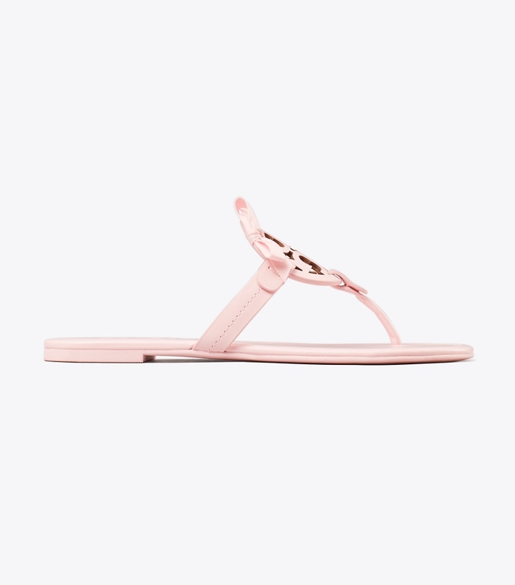 Tory Burch designer sandals TB x BonBon Miller Bow Sandal in BONBON PINK side