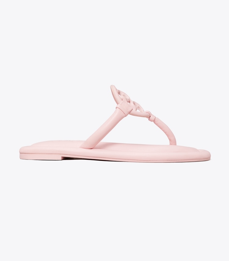 Tory Burch designer sandals TB x BonBon Miller Padded Sandal in STRAWBERRY MARSHMALLOW side