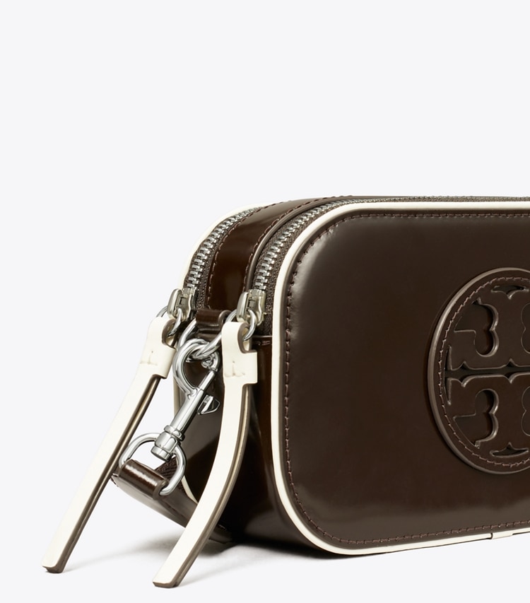 Tory Burch designer crossbody bags TB x BonBon Mini Miller Crossbody Bag in Cola detail