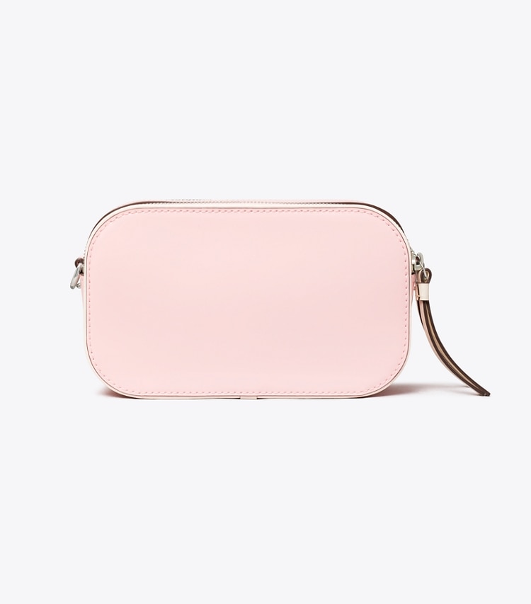 Tory Burch designer crossbody bags TB x BonBon Mini Miller Spazzolato Crossbody Bag in BonBon Pink back