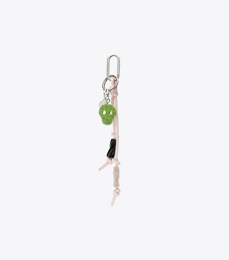 Tory Burch designer bag charms & key rings TB x BonBon Pick And Mix Bag Charm in BonBon Multi front