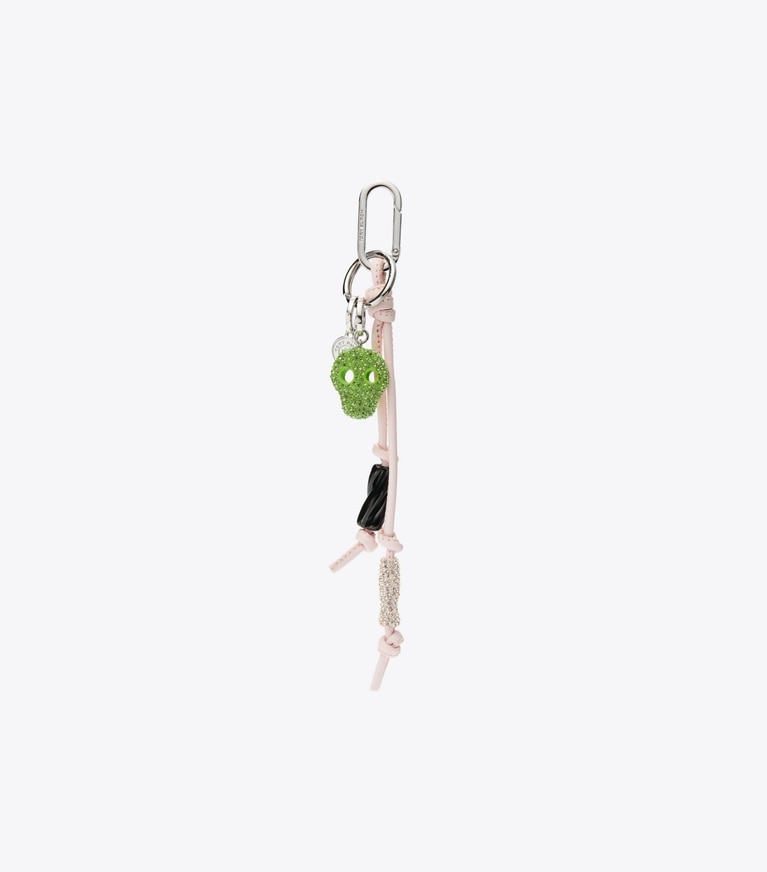 Tory Burch designer bag charms & key rings TB x BonBon Pick And Mix Bag Charm in BonBon Multi front