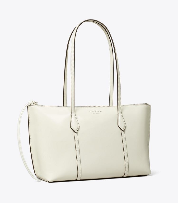 Tory Burch designer トートバッグ TB x BonBon ペリー スモール ジップトートバッグ in Ivory angle