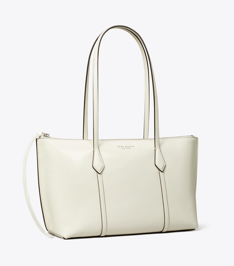 Tory Burch designer トートバッグ TB x BonBon ペリー スモール ジップトートバッグ in Ivory angle