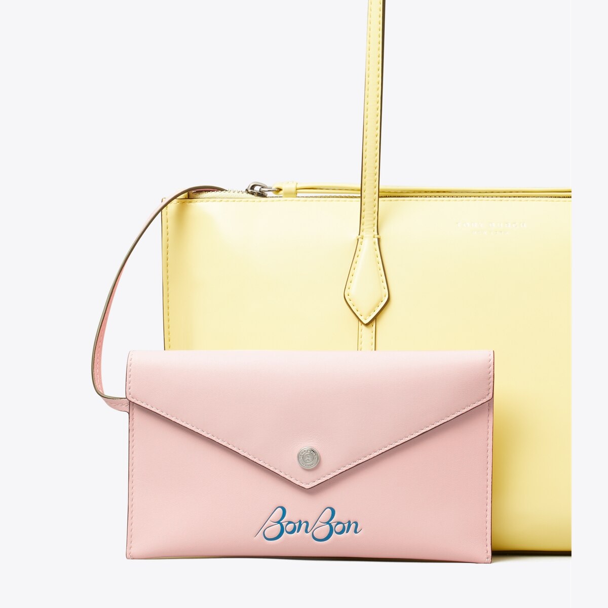 限定コラボ☆【Tory Burch × BonBon】スモール ジップ トート tb-x-bonbon-ペリー-スモール-