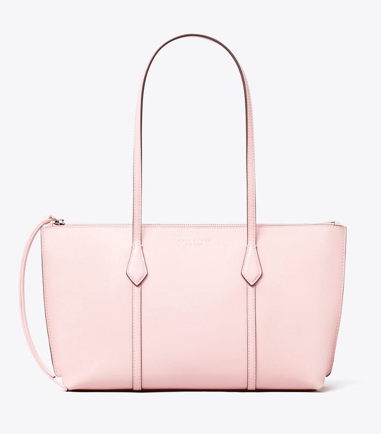 Tory Burch designer tote bags TB x BonBon Small Perry Zip Tote in Shocktart front