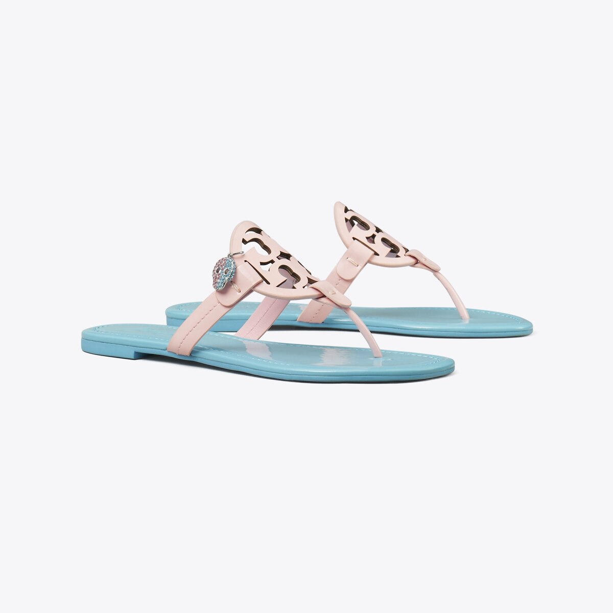 【Tory Burch】MILLER パテント サンダル／ブレイジング レッド Tory Burch】MILLER パテント サンダル／ブレイジング レッド