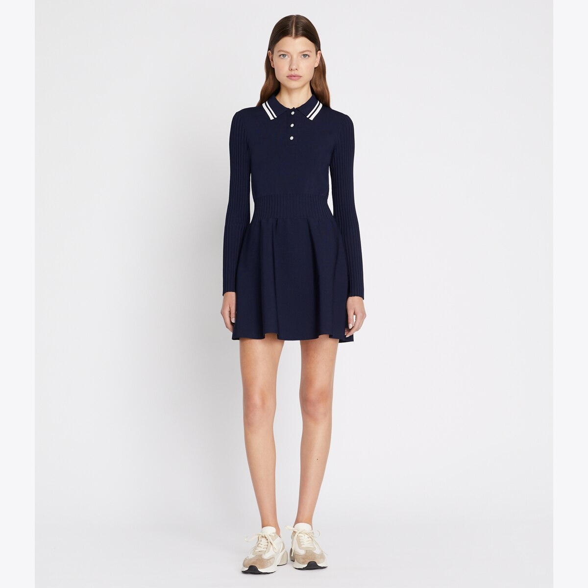 【TORY SPORT】TECH KNIT POLO DRESS Tech Knit Polo Dress: Women's Designer Dresses | Tory Sport