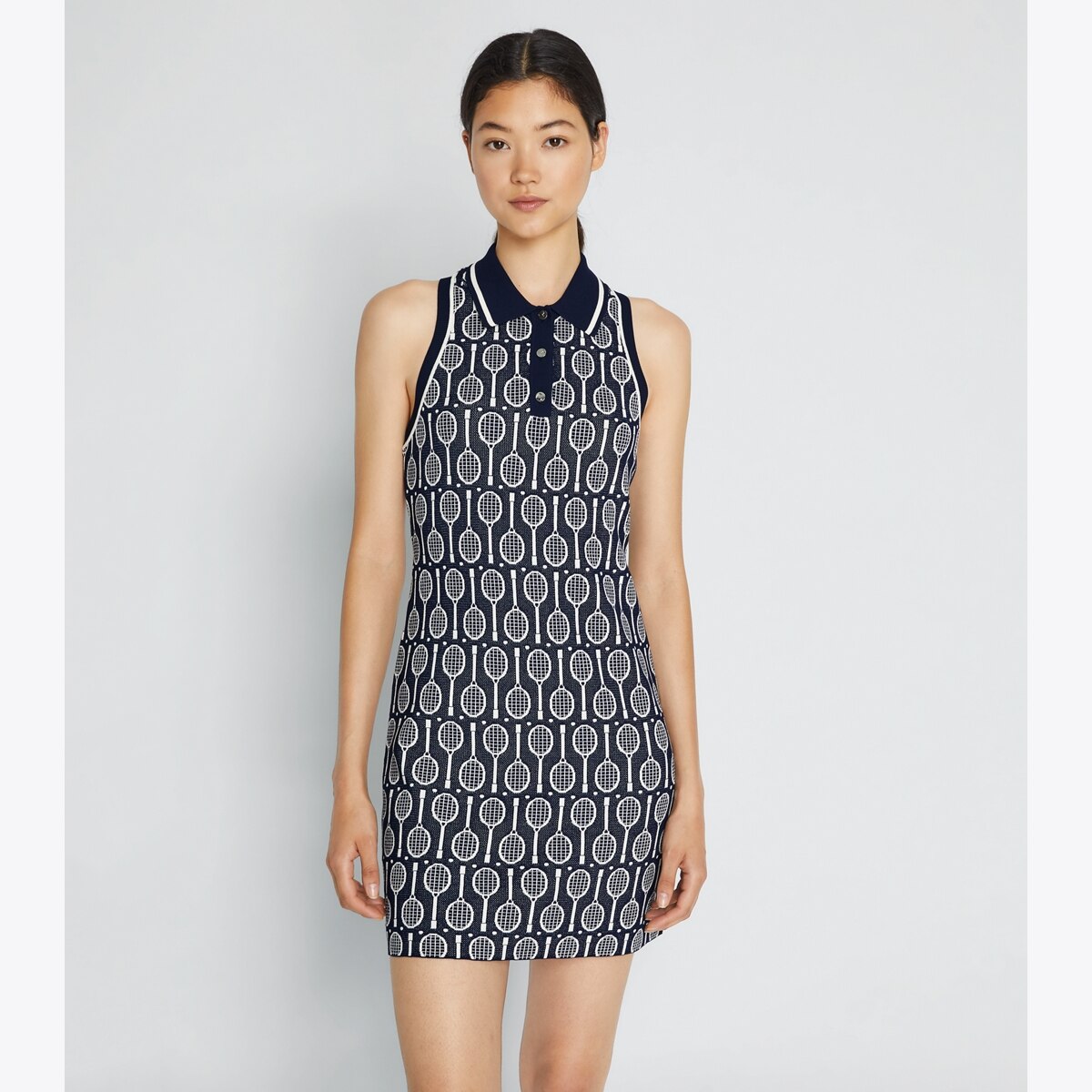 【TORY SPORT】T MONOGRAM TECH KNIT DRESS Tory Sport T Monogram Tech Knit Dress | The Summit