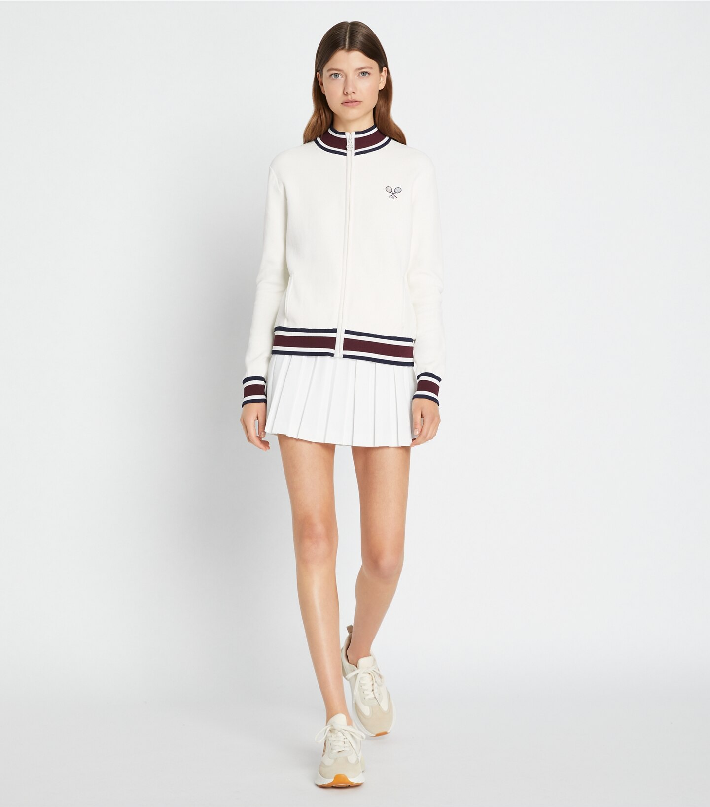 Tech Knit Tennis Jacket
