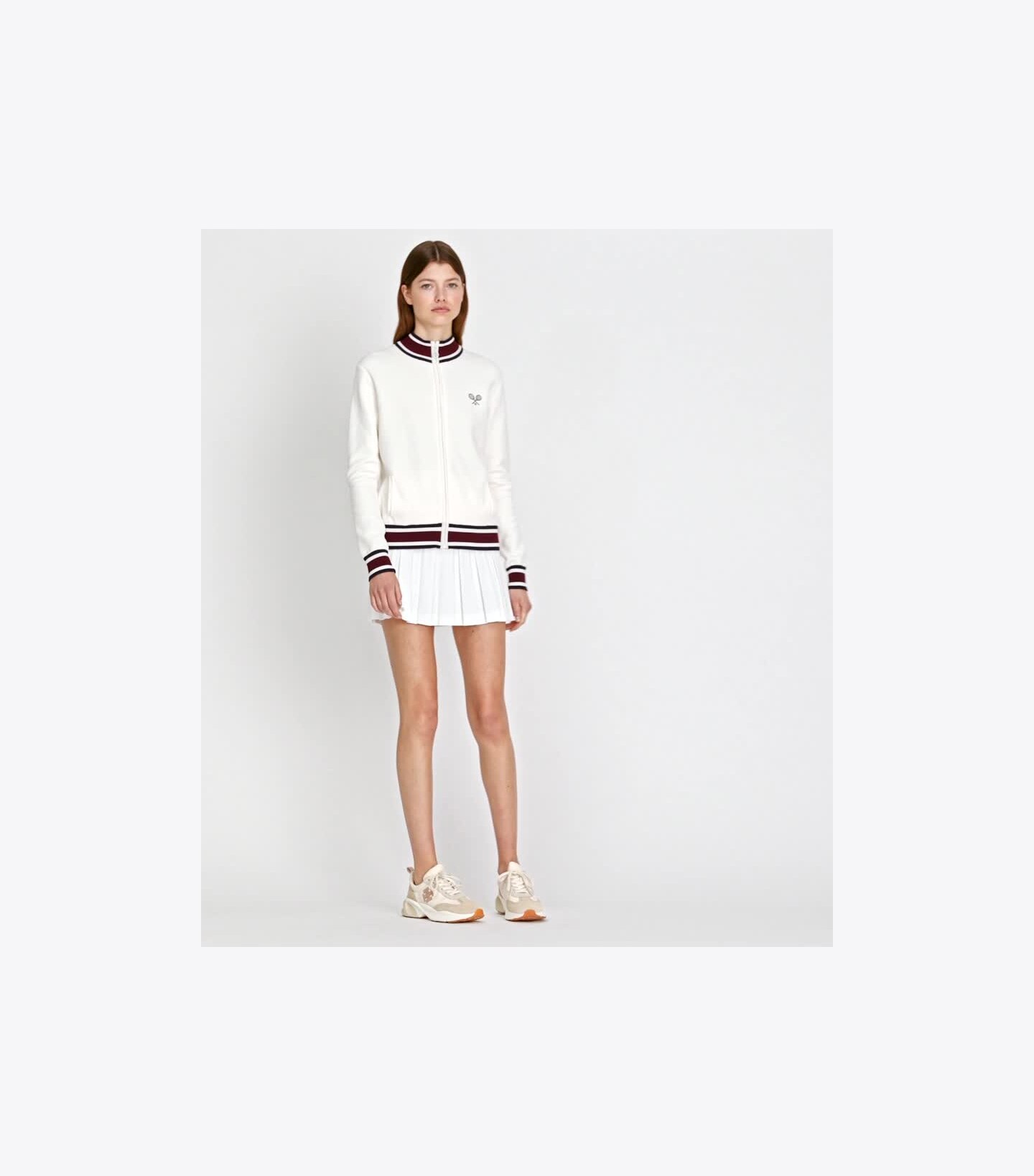 Tech Knit Tennis Jacket