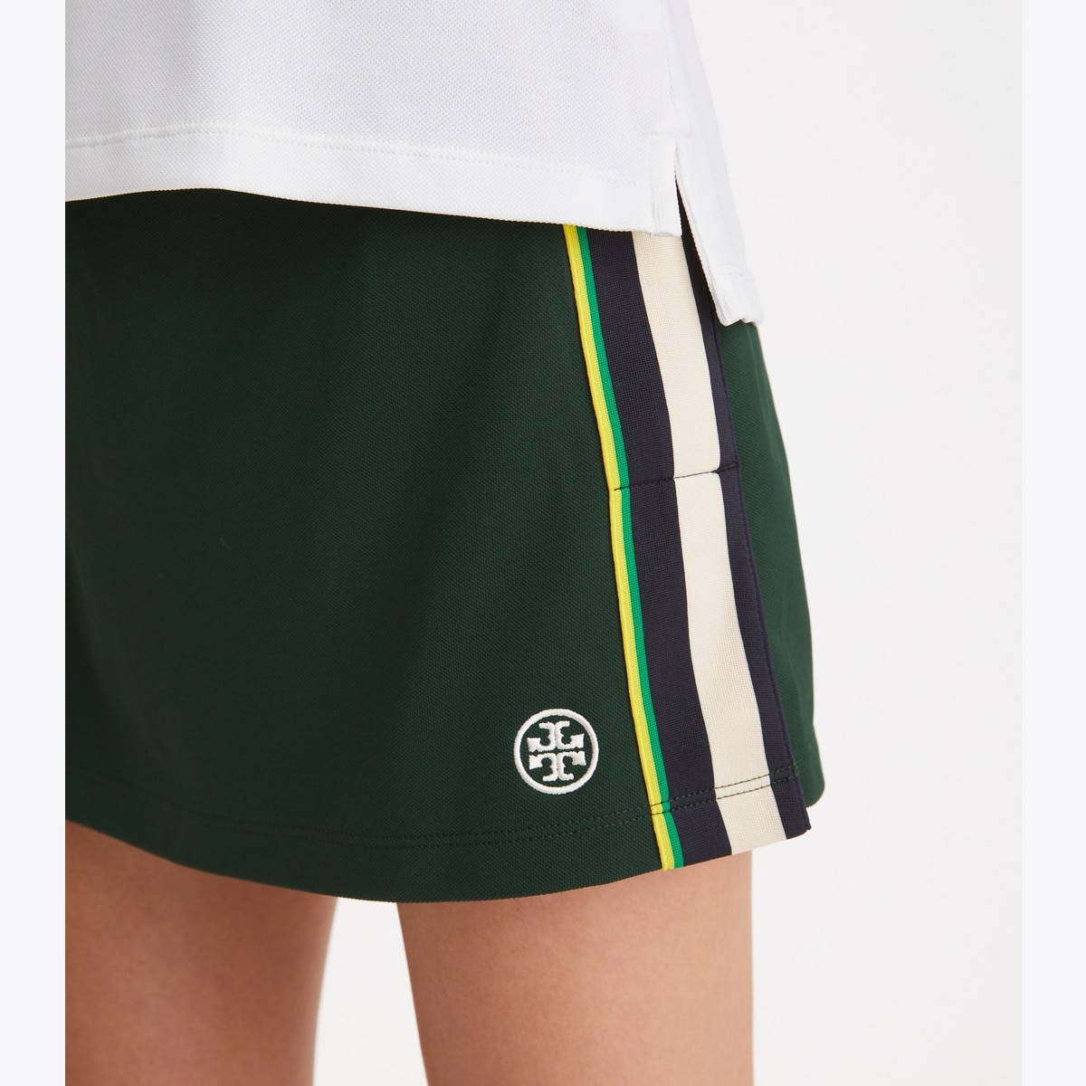 TECH PIQUÉ TENNIS SKIRT - thumbnail 5