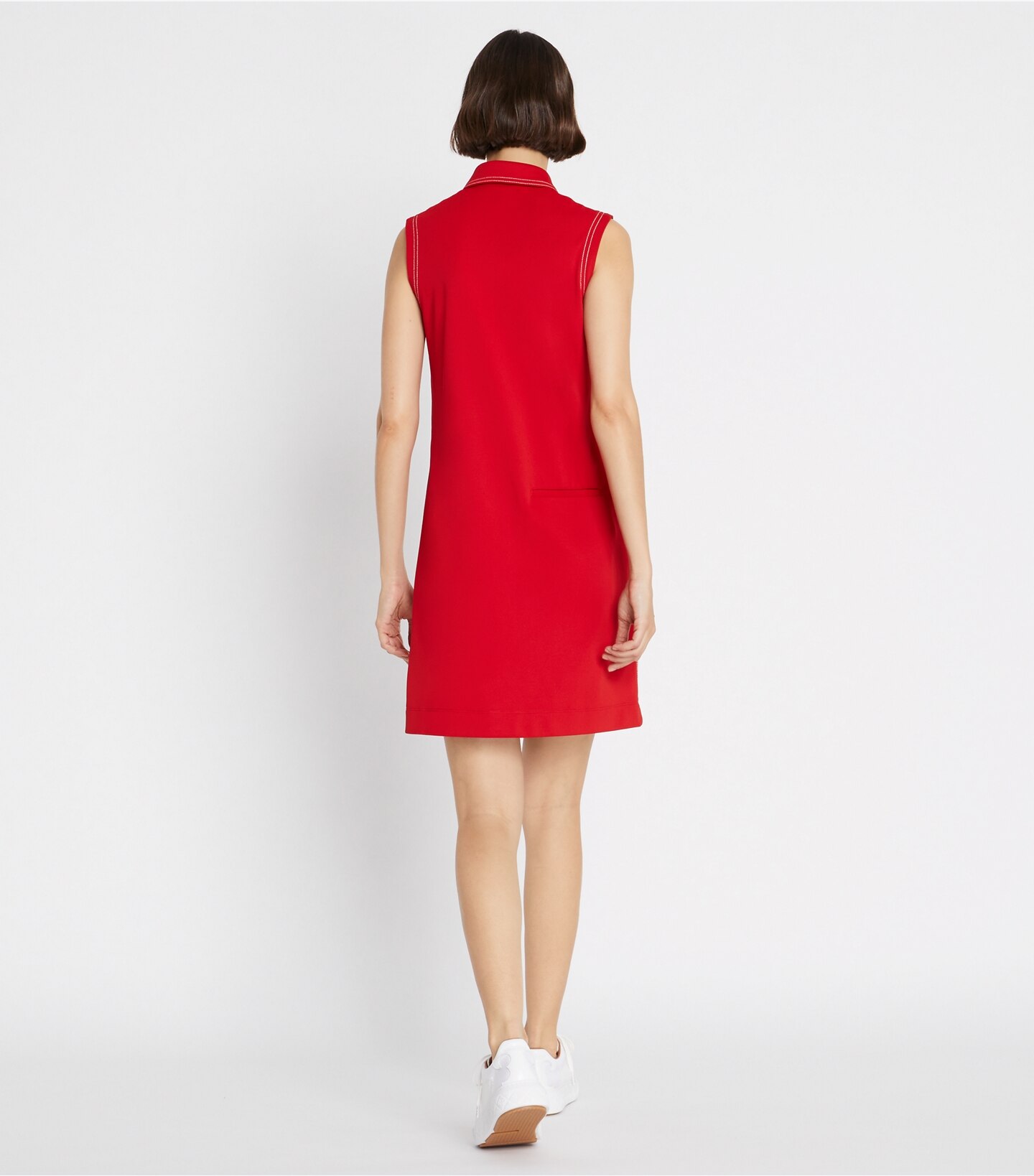 Tech Piqué Pick Stitch Golf Dress