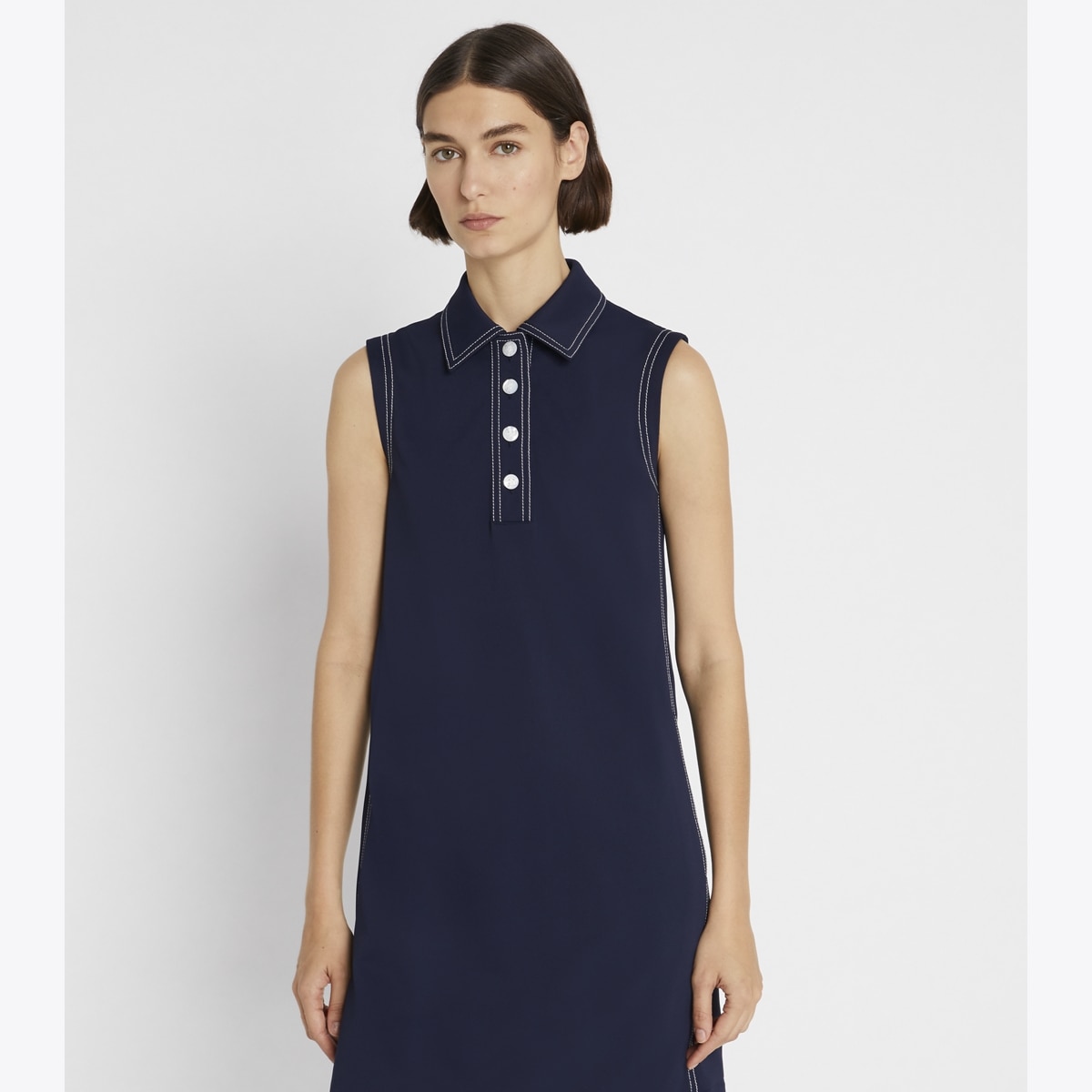 Tech Piqué Pick Stitch Golf Dress: Women's Clothing