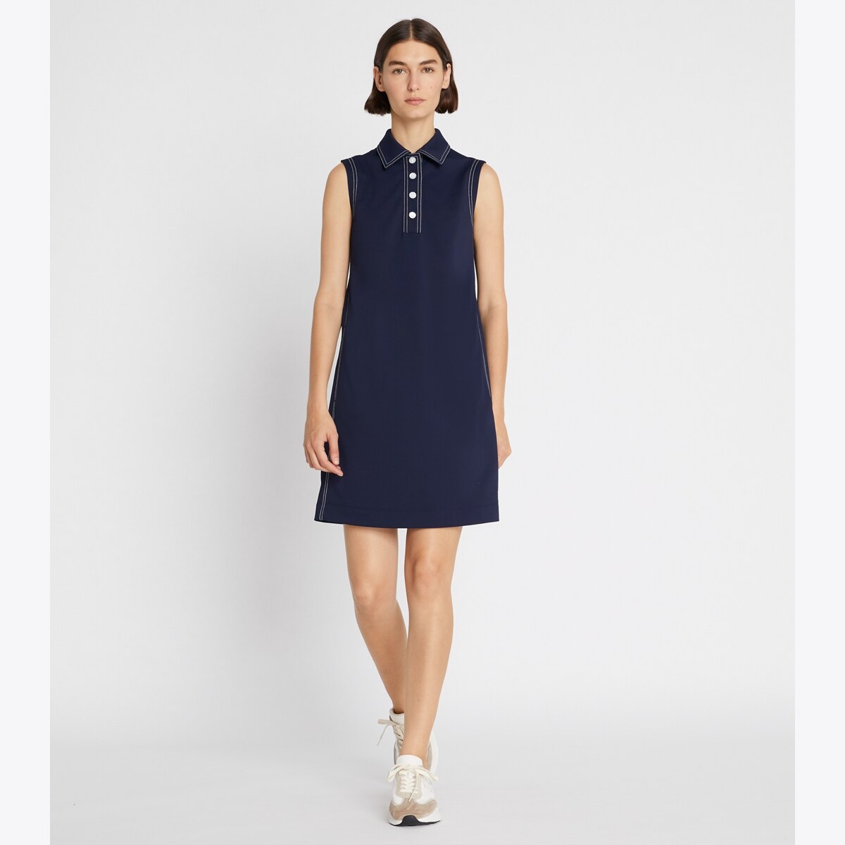 Tech Piqué Pick Stitch Golf Dress: Women's Clothing | Dresses
