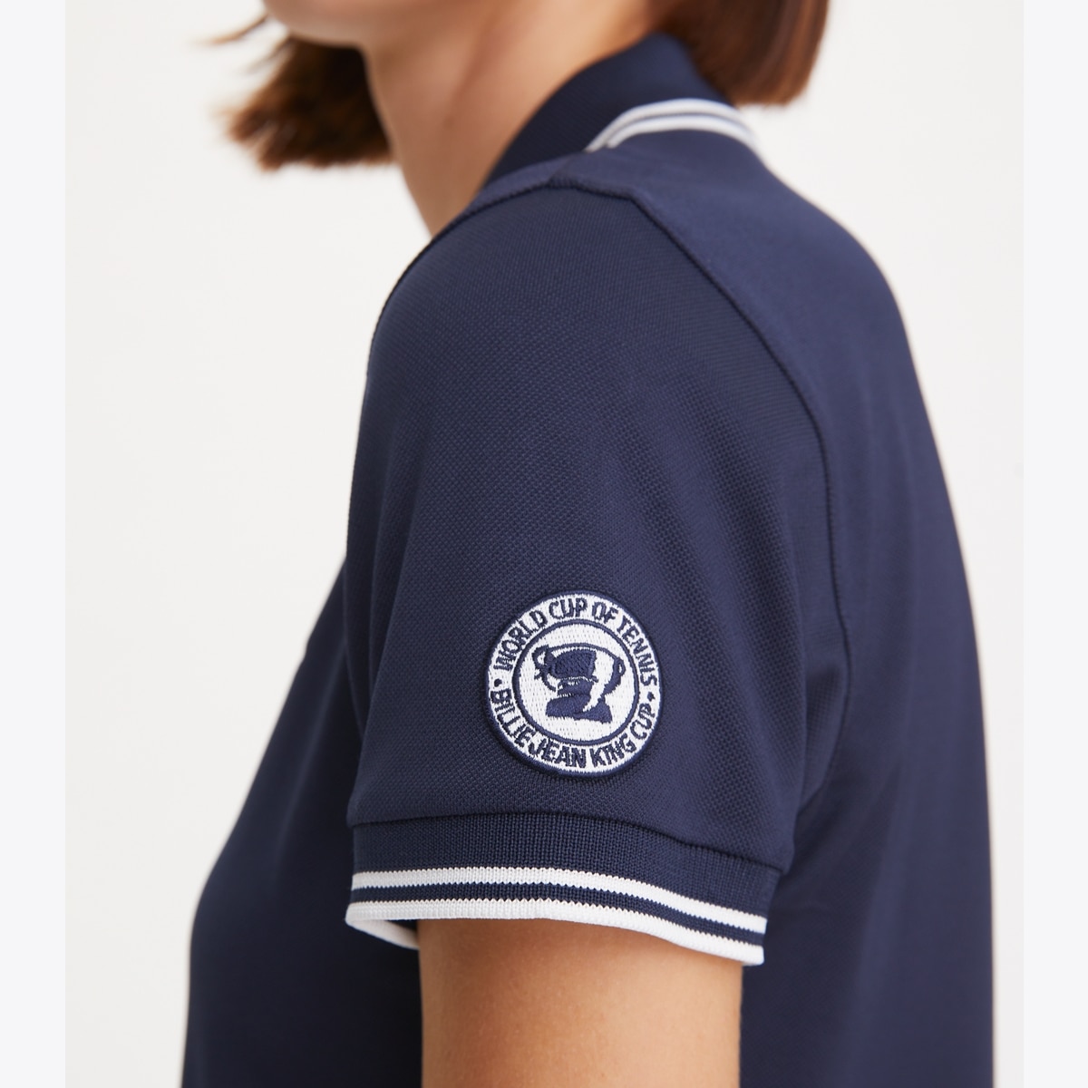 Tech Piqué Polo: Women's Designer Tops | Tory Sport