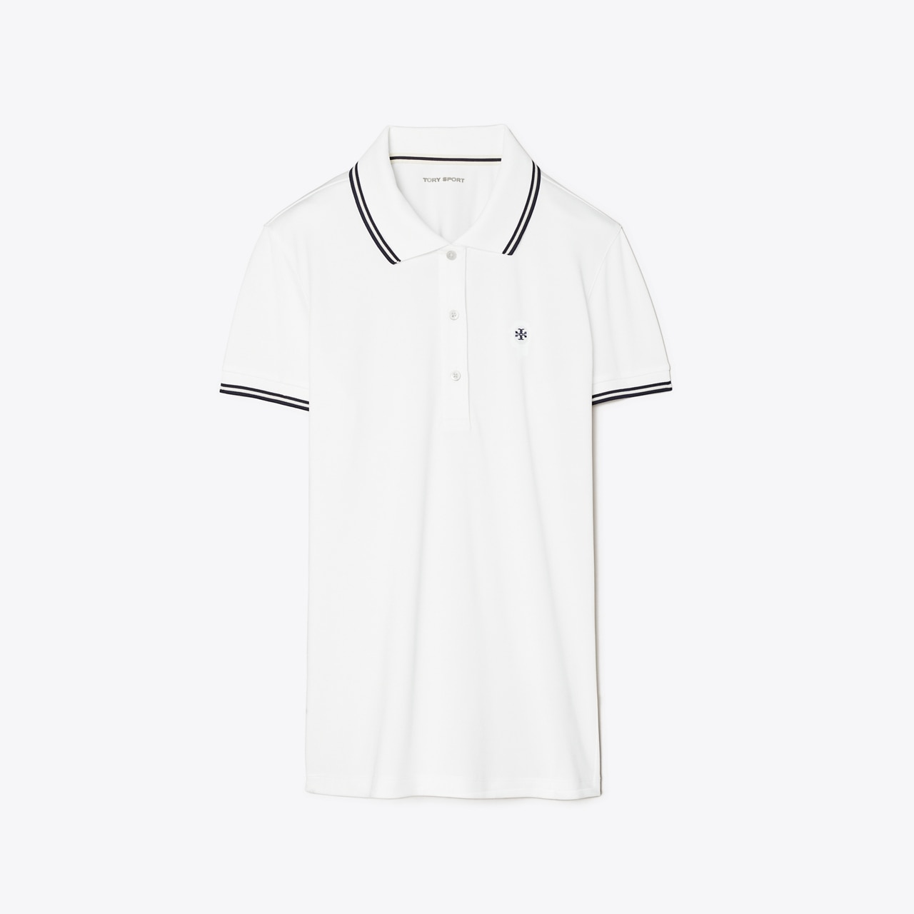 Tech Piqué Polo: Women's Designer Tops | Tory Sport