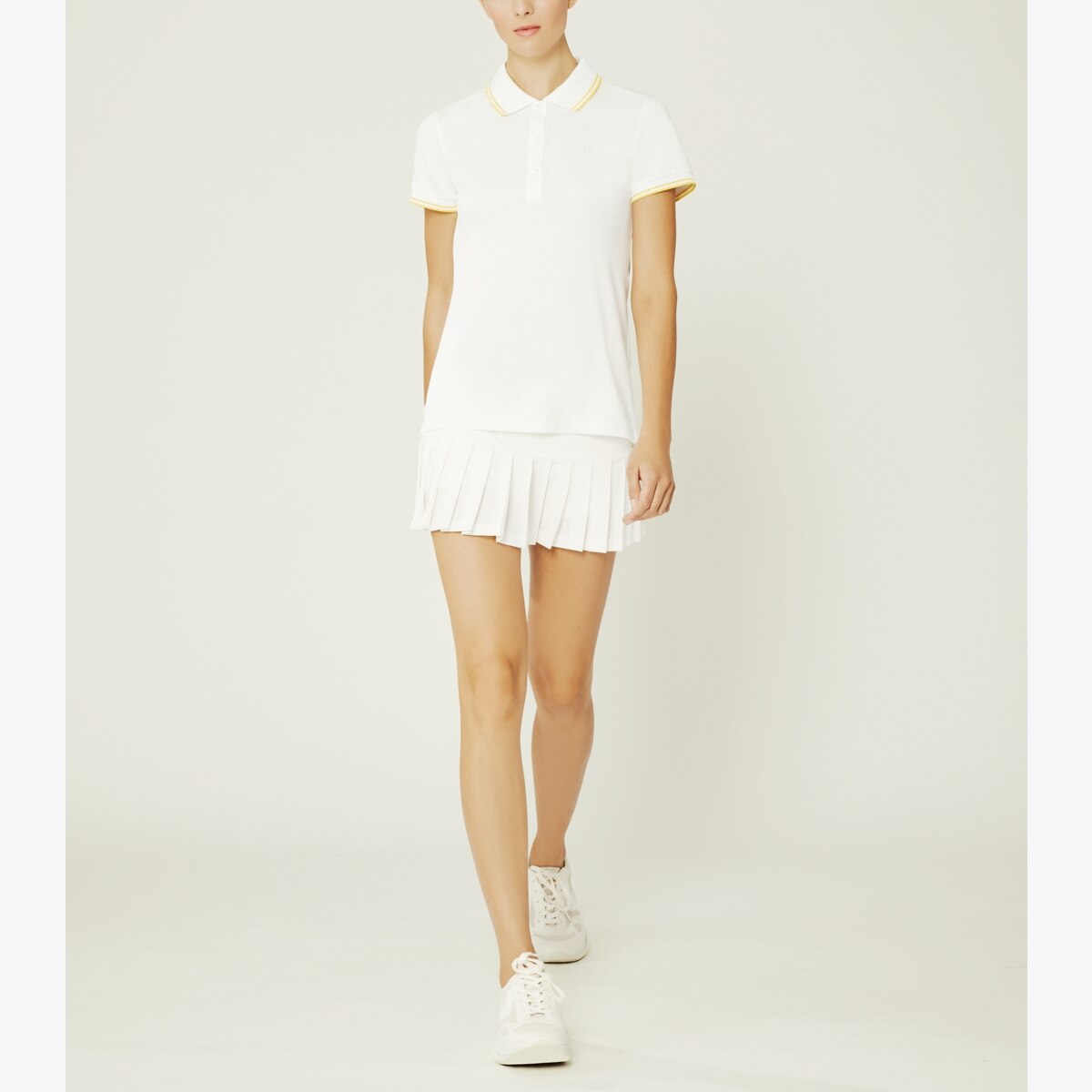 Tech Piqué Polo: Women's Designer Tops | Tory Sport