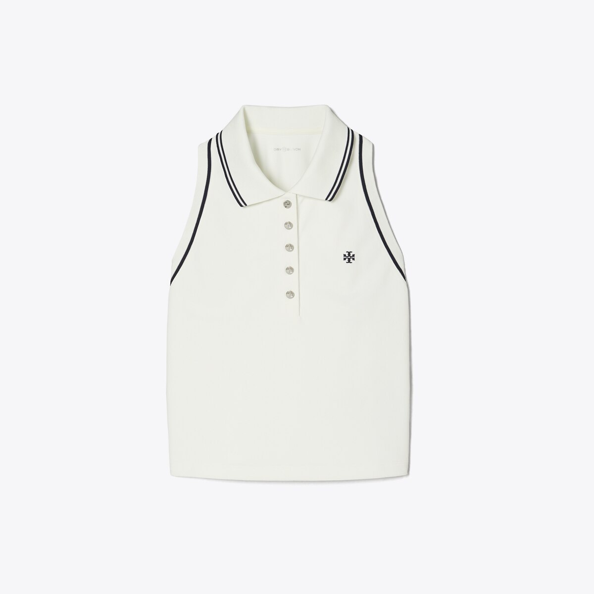 Tech Piqué Sleeveless Polo: Women's Designer Tops | Tory Sport