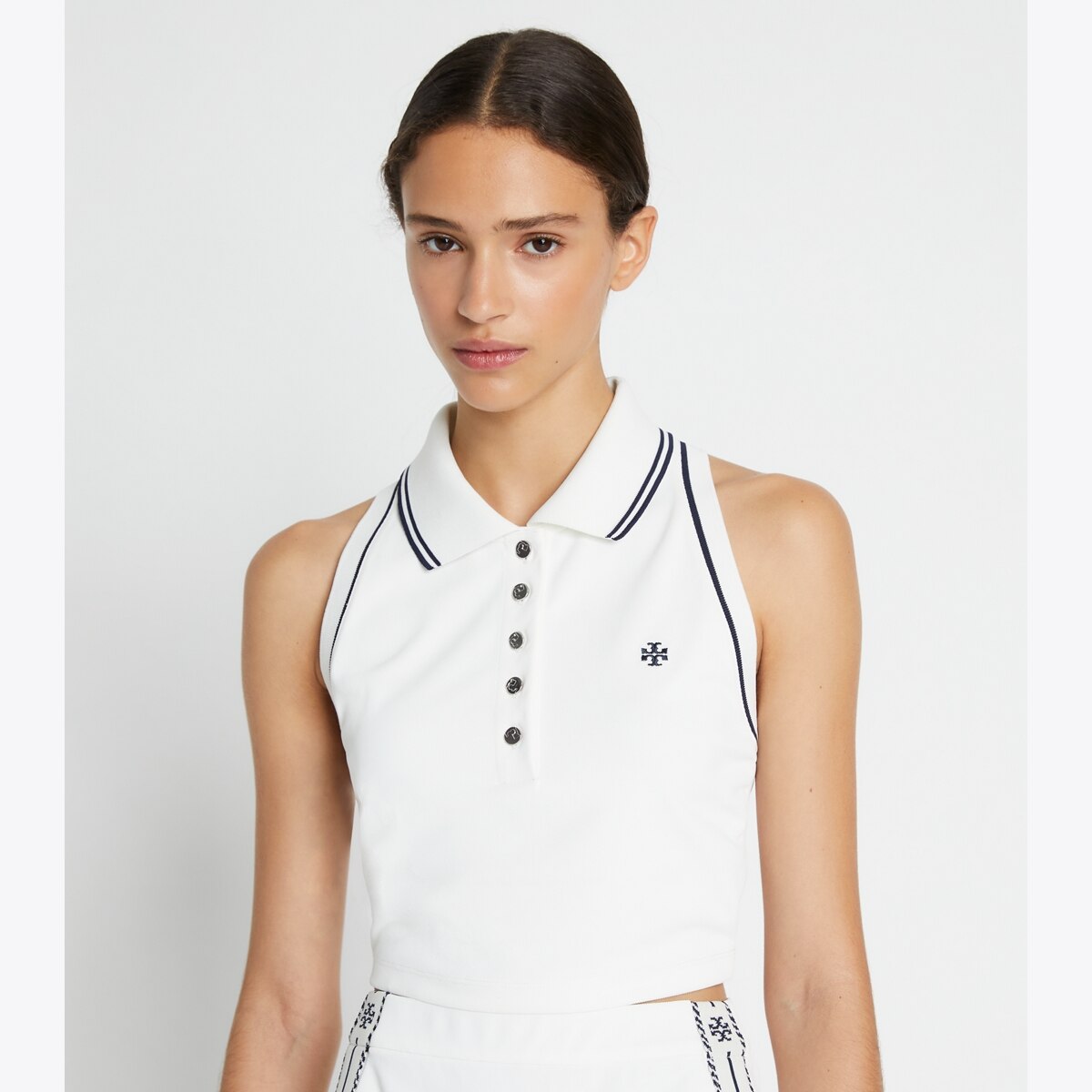いま人気のアイテム tech-piqué-racerback-polo-tank トップス