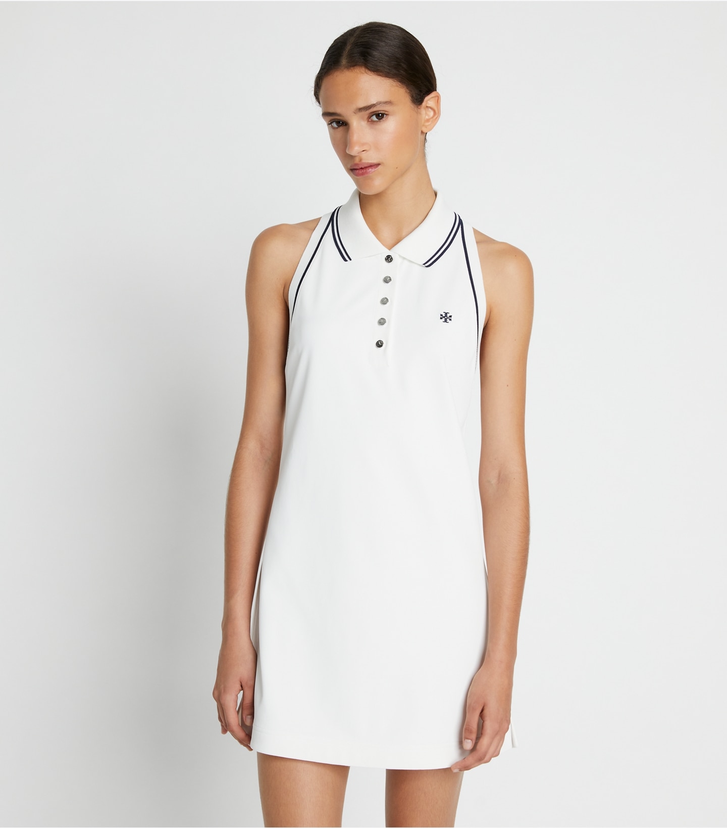 Tech Piqué Racerback Tank Tennis Dress