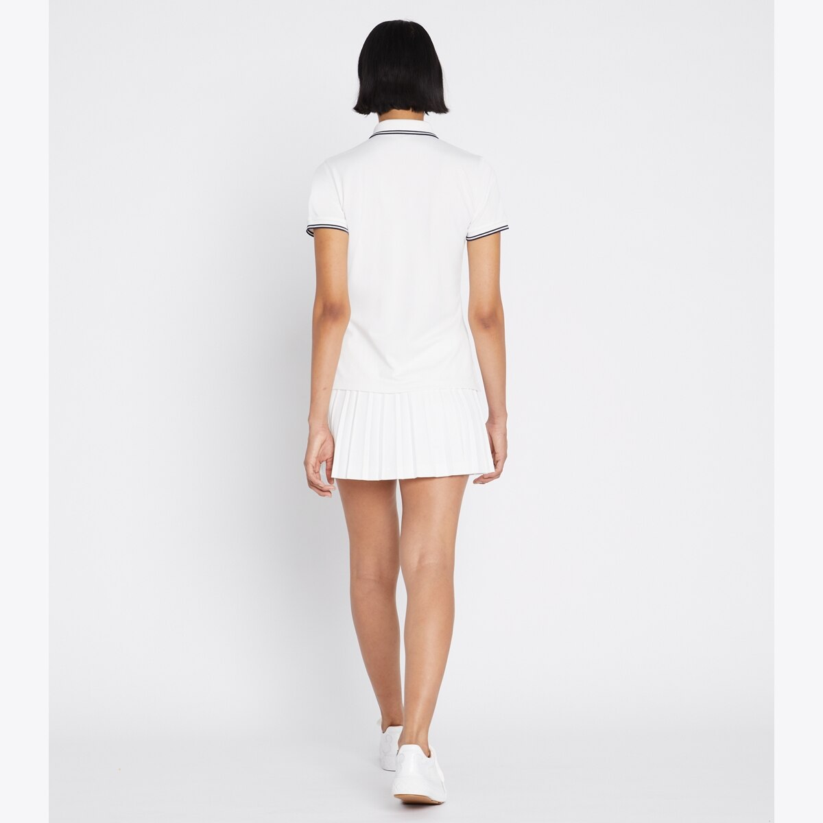 トップス Pique Polo Knit Top white Pique knit polo shirt - ecrue V7 S1746 | Ombre.com - Men's