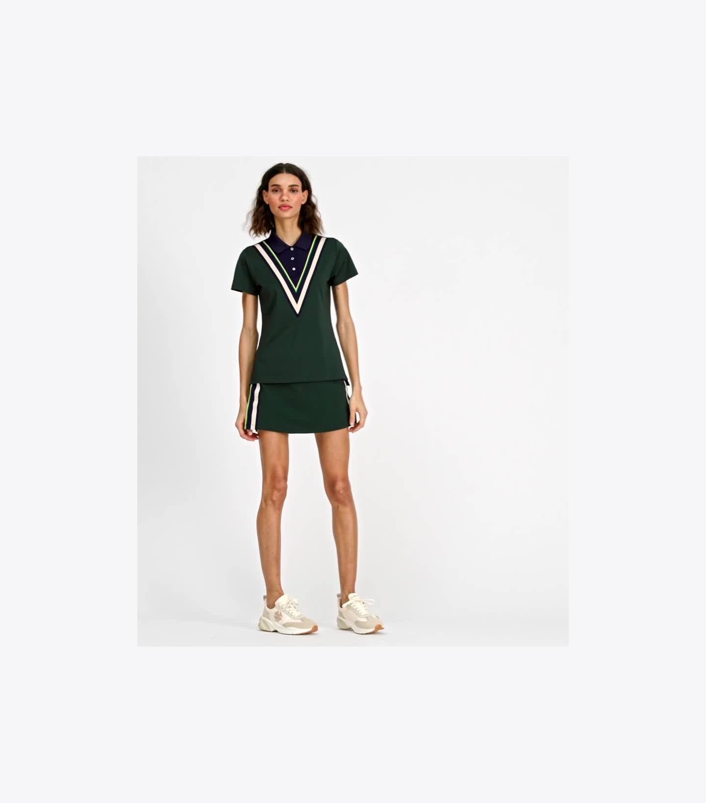 Tech Piqué Tennis Skirt