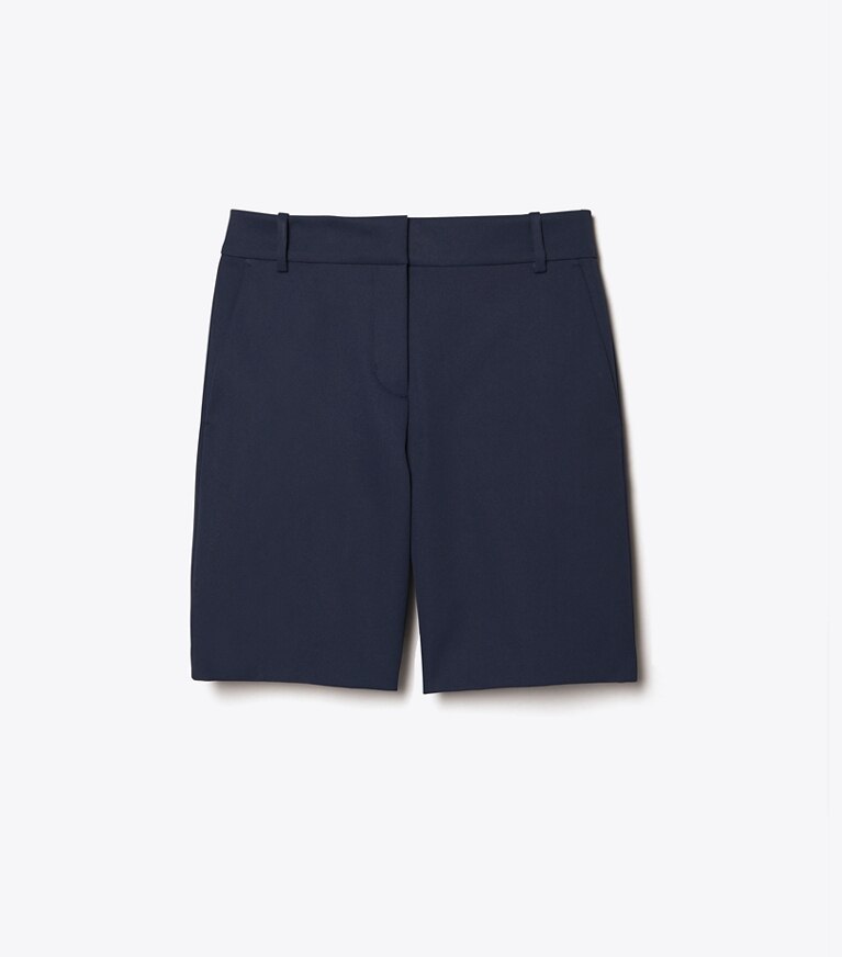 Tory Sport designer bottoms Tech Twill Golf Short in Tory Navy front