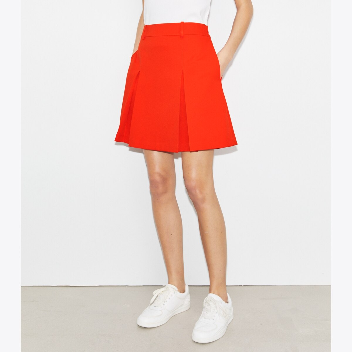 Tech Twill Golf Skirt: Women's Designer Bottoms | Tory Sport