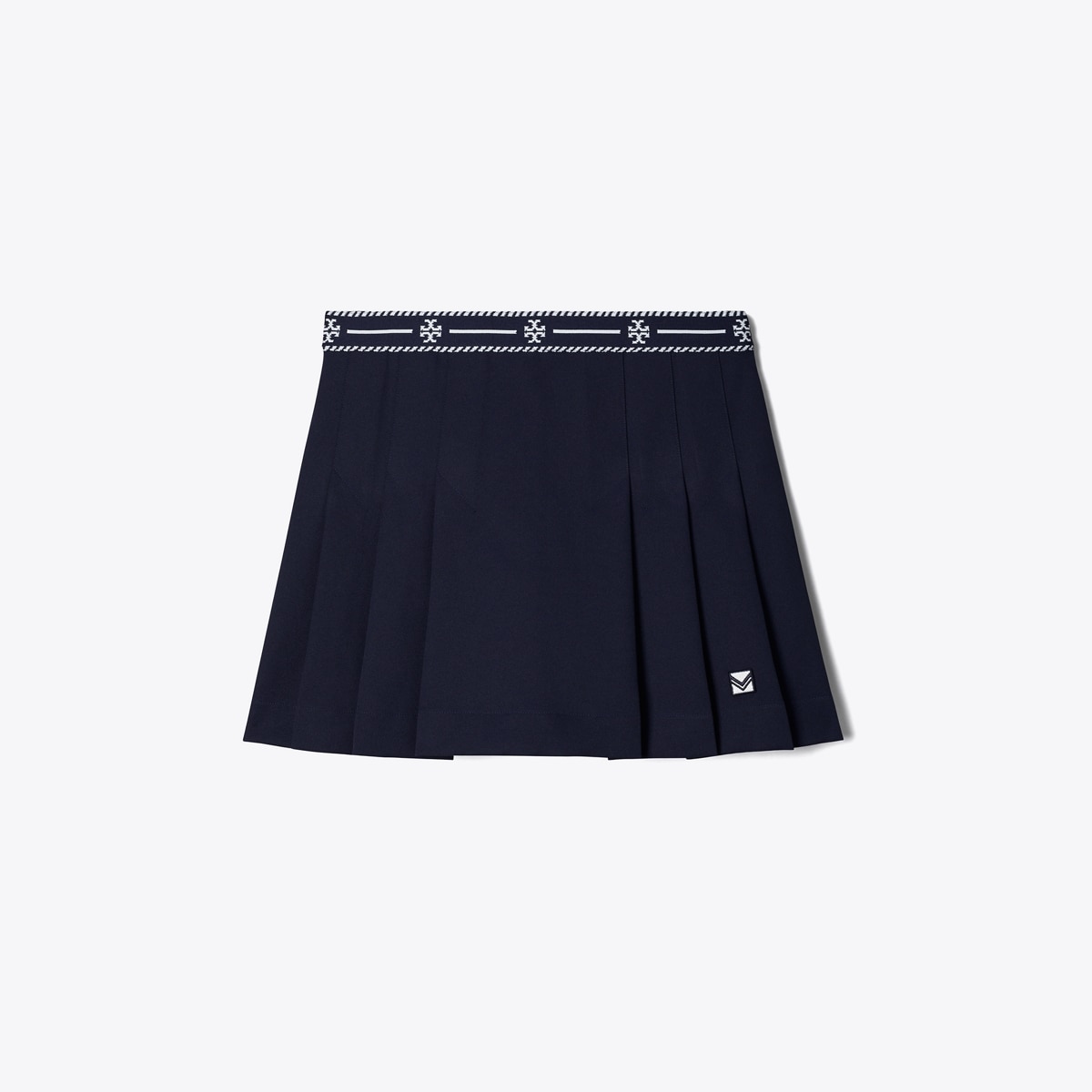 Tech Twill Logo Tape Tennis Skirt: Women's Designer Bottoms | Tory