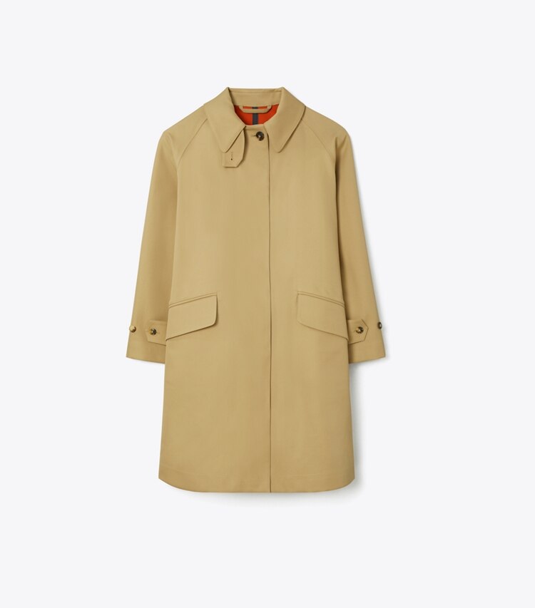 Technical Bonded Cotton Trench: Women's Designer Jackets | Tory Sport