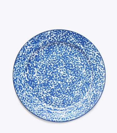 Tory Burch designer geschirr & gläser Teller Im Spongeware-Design, 2er-Set in Sponge front