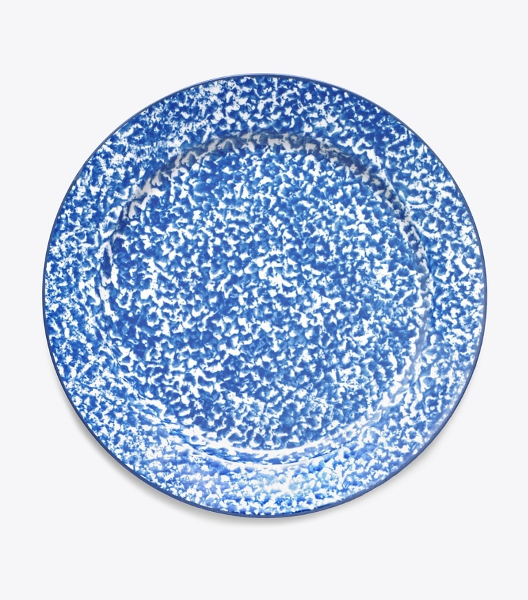 Tory Burch designer geschirr & gläser Teller Im Spongeware-Design, 2er-Set in Sponge front