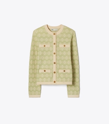 シルクフロント カーディガン: レディース セーター | Tory Burch JP
