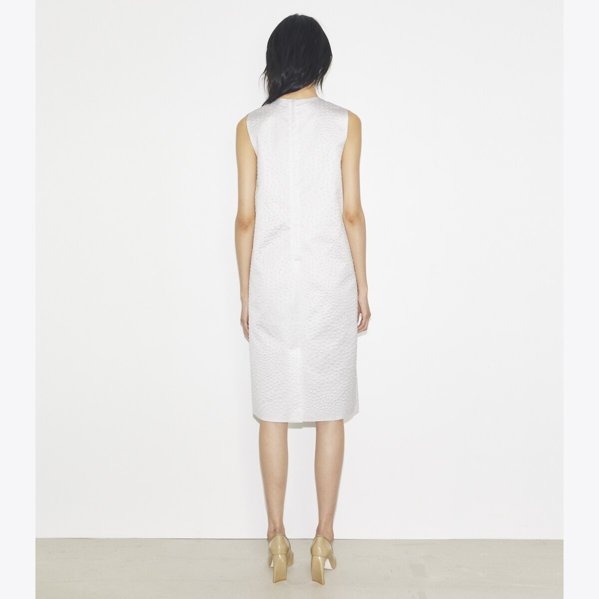 ワンピースその他 TORY BURCH Women Dresses 168912 100 WHITE Mini Cotton Dress: Women's Designer Coverups | Tory Burch